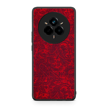 Realme 14 Pro Paisley Cashmere θήκη από τη Smartfits με σχέδιο στο πίσω μέρος και μαύρο περίβλημα | Smartphone case with colorful back and black bezels by Smartfits