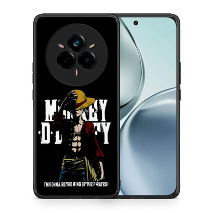 Θήκη Realme 14 Pro Pirate King από τη Smartfits με σχέδιο στο πίσω μέρος και μαύρο περίβλημα | Realme 14 Pro Pirate King case with colorful back and black bezels