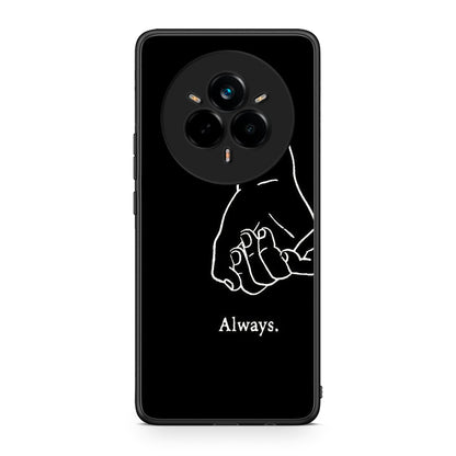 Realme 14 Pro Plus Always & Forever 1 Θήκη Αγίου Βαλεντίνου από τη Smartfits με σχέδιο στο πίσω μέρος και μαύρο περίβλημα | Smartphone case with colorful back and black bezels by Smartfits
