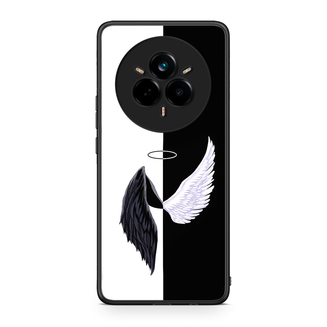 Realme 14 Pro Plus Angels Demons θήκη από τη Smartfits με σχέδιο στο πίσω μέρος και μαύρο περίβλημα | Smartphone case with colorful back and black bezels by Smartfits