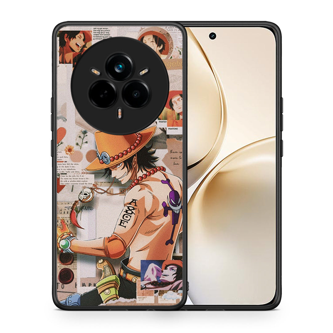 Θήκη Realme 14 Pro Plus Anime Collage από τη Smartfits με σχέδιο στο πίσω μέρος και μαύρο περίβλημα | Realme 14 Pro Plus Anime Collage case with colorful back and black bezels