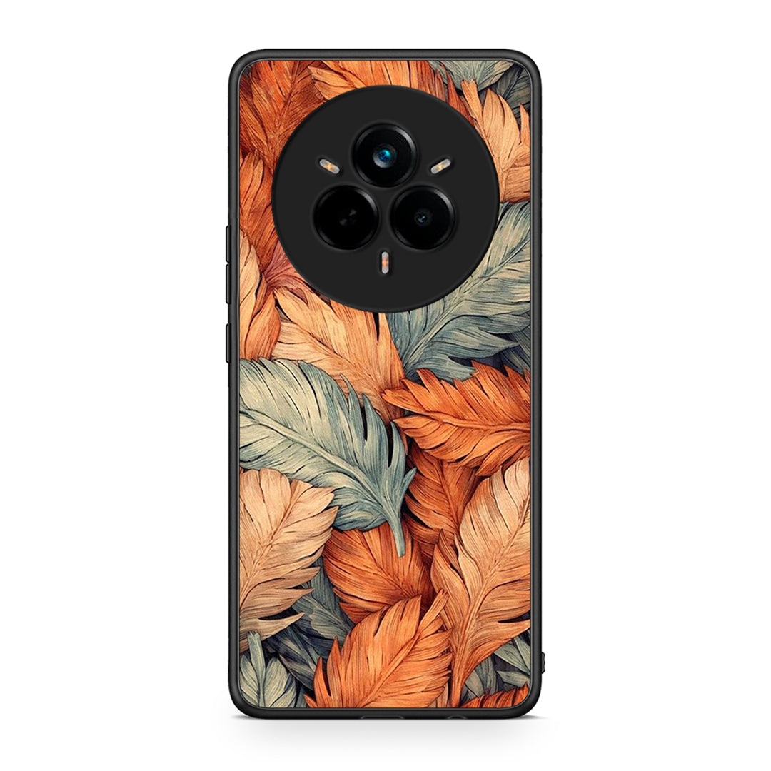 Realme 14 Pro Plus Autumn Leaves Θήκη από τη Smartfits με σχέδιο στο πίσω μέρος και μαύρο περίβλημα | Smartphone case with colorful back and black bezels by Smartfits