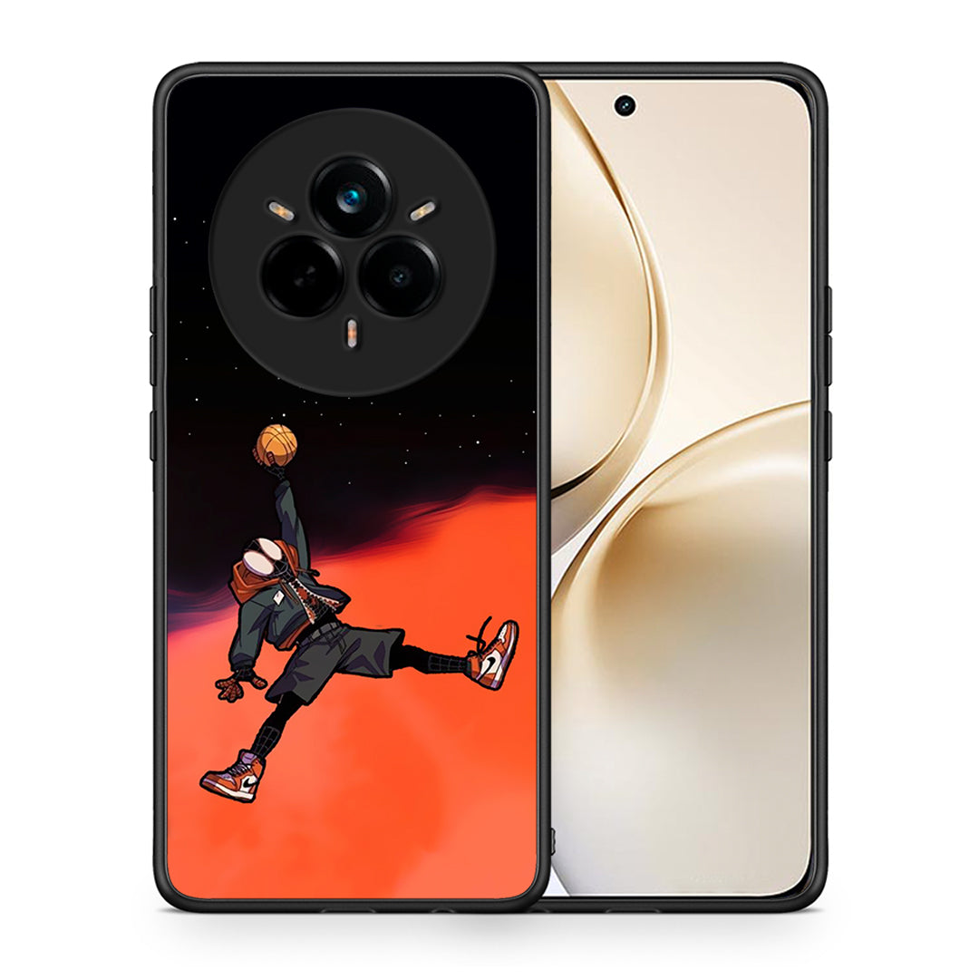 Θήκη Realme 14 Pro Plus Basketball Hero από τη Smartfits με σχέδιο στο πίσω μέρος και μαύρο περίβλημα | Realme 14 Pro Plus Basketball Hero case with colorful back and black bezels