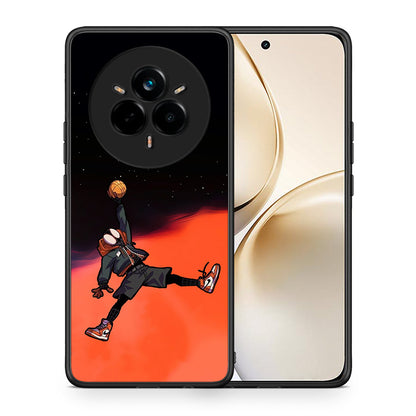 Θήκη Realme 14 Pro Plus Basketball Hero από τη Smartfits με σχέδιο στο πίσω μέρος και μαύρο περίβλημα | Realme 14 Pro Plus Basketball Hero case with colorful back and black bezels