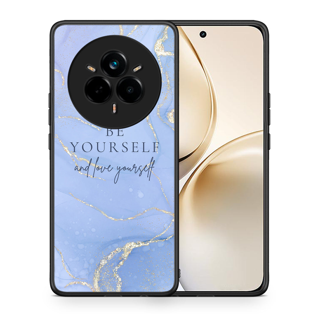 Θήκη Realme 14 Pro Plus Be Yourself από τη Smartfits με σχέδιο στο πίσω μέρος και μαύρο περίβλημα | Realme 14 Pro Plus Be Yourself case with colorful back and black bezels