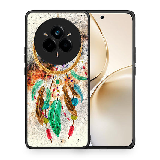 Θήκη Realme 14 Pro Plus DreamCatcher Boho από τη Smartfits με σχέδιο στο πίσω μέρος και μαύρο περίβλημα | Realme 14 Pro Plus DreamCatcher Boho case with colorful back and black bezels