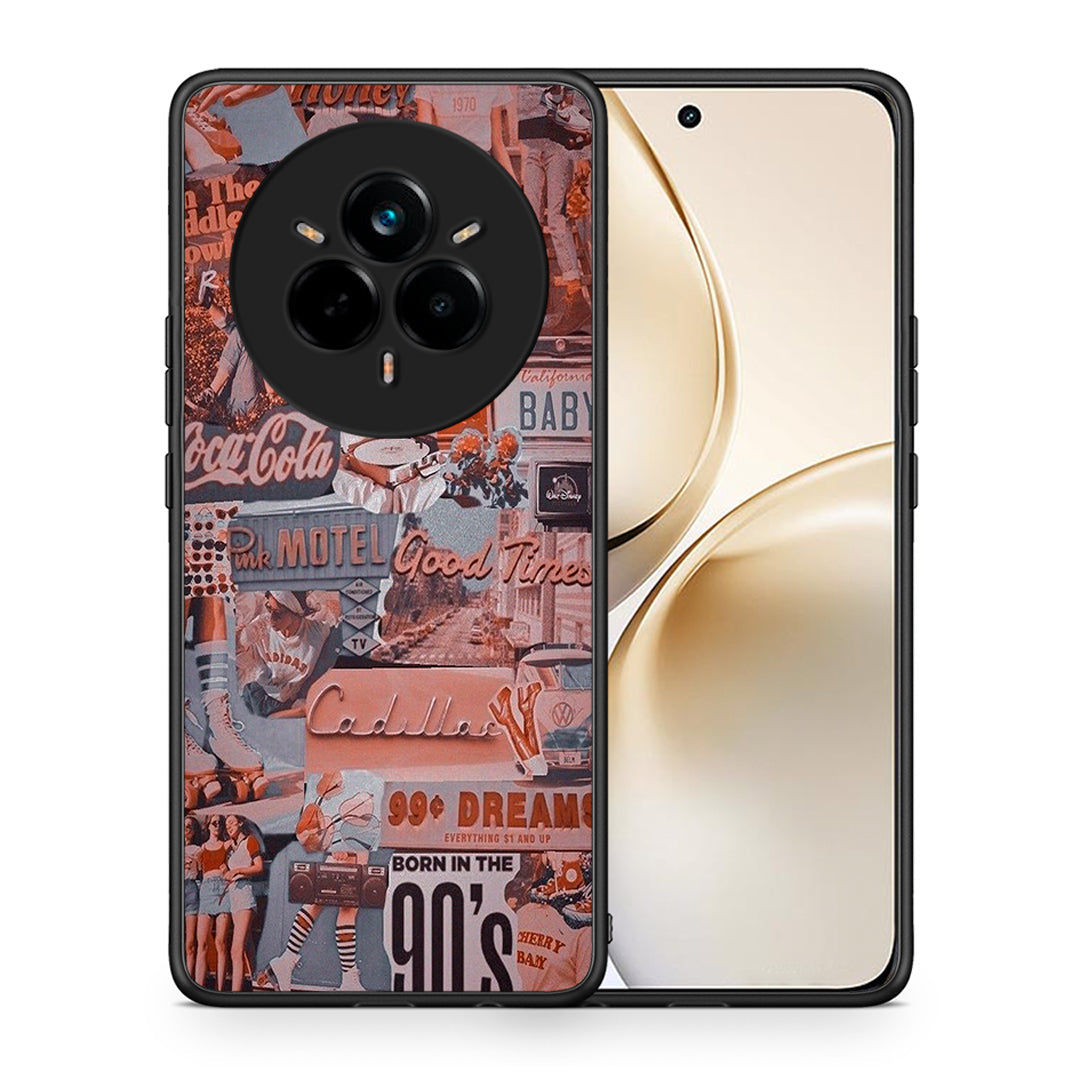 Θήκη Realme 14 Pro Plus Born In 90s από τη Smartfits με σχέδιο στο πίσω μέρος και μαύρο περίβλημα | Realme 14 Pro Plus Born In 90s case with colorful back and black bezels