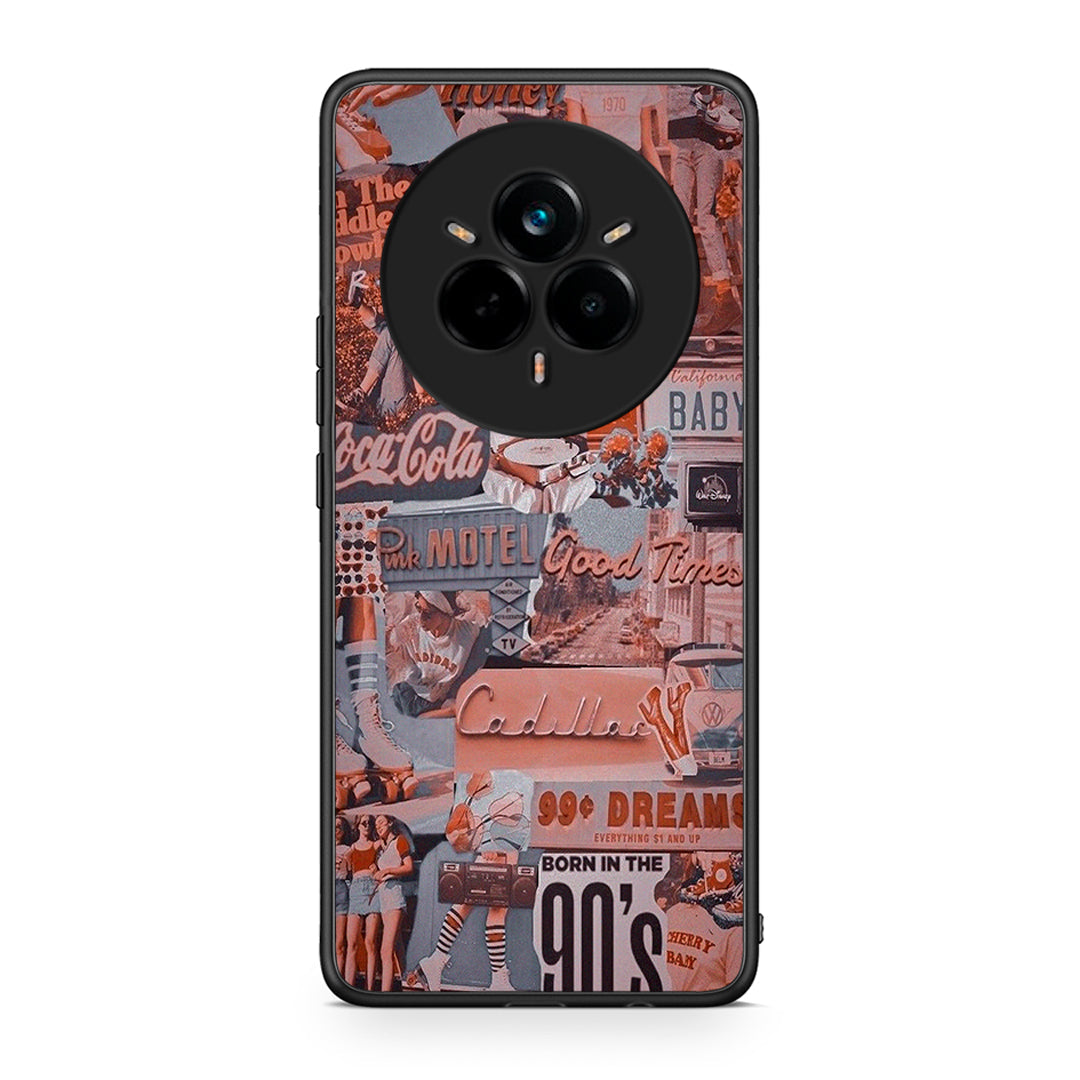 Realme 14 Pro Plus Born In 90s θήκη από τη Smartfits με σχέδιο στο πίσω μέρος και μαύρο περίβλημα | Smartphone case with colorful back and black bezels by Smartfits