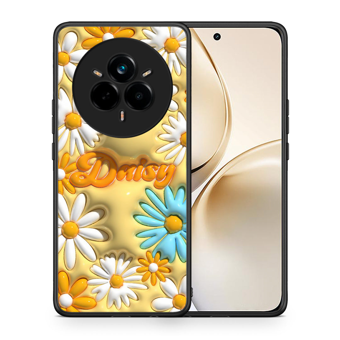 Θήκη Realme 14 Pro Plus Bubble Daisies από τη Smartfits με σχέδιο στο πίσω μέρος και μαύρο περίβλημα | Realme 14 Pro Plus Bubble Daisies case with colorful back and black bezels