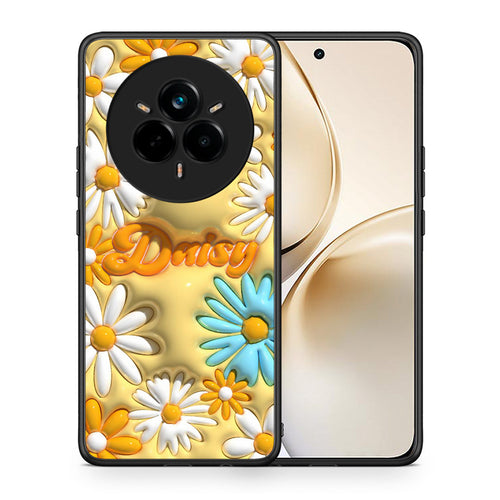 Θήκη Realme 14 Pro Plus Bubble Daisies από τη Smartfits με σχέδιο στο πίσω μέρος και μαύρο περίβλημα | Realme 14 Pro Plus Bubble Daisies case with colorful back and black bezels