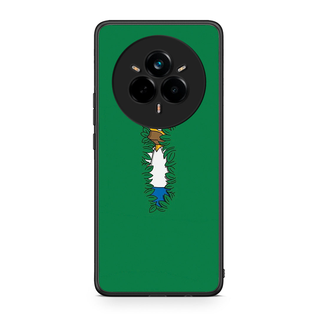 Realme 14 Pro Plus Bush Man Θήκη Αγίου Βαλεντίνου από τη Smartfits με σχέδιο στο πίσω μέρος και μαύρο περίβλημα | Smartphone case with colorful back and black bezels by Smartfits