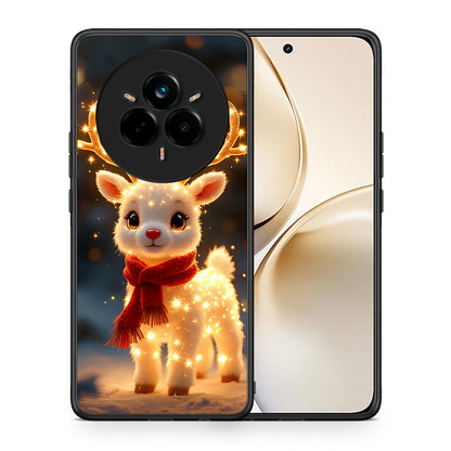 Θήκη Realme 14 Pro Plus Christmas Cutie από τη Smartfits με σχέδιο στο πίσω μέρος και μαύρο περίβλημα | Realme 14 Pro Plus Christmas Cutie case with colorful back and black bezels