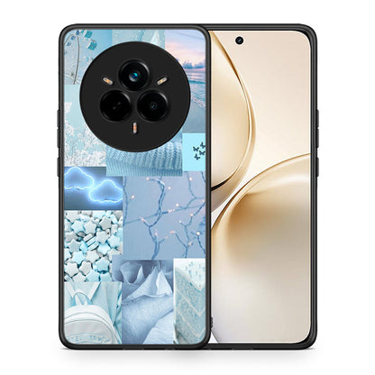 Θήκη Realme 14 Pro Plus Ciel Aesthetic Collage από τη Smartfits με σχέδιο στο πίσω μέρος και μαύρο περίβλημα | Realme 14 Pro Plus Ciel Aesthetic Collage case with colorful back and black bezels