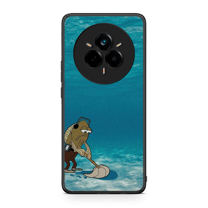Realme 14 Pro Plus Clean The Ocean Θήκη από τη Smartfits με σχέδιο στο πίσω μέρος και μαύρο περίβλημα | Smartphone case with colorful back and black bezels by Smartfits
