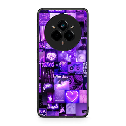 Realme 14 Pro Plus Collage Stay Wild Θήκη Αγίου Βαλεντίνου από τη Smartfits με σχέδιο στο πίσω μέρος και μαύρο περίβλημα | Smartphone case with colorful back and black bezels by Smartfits