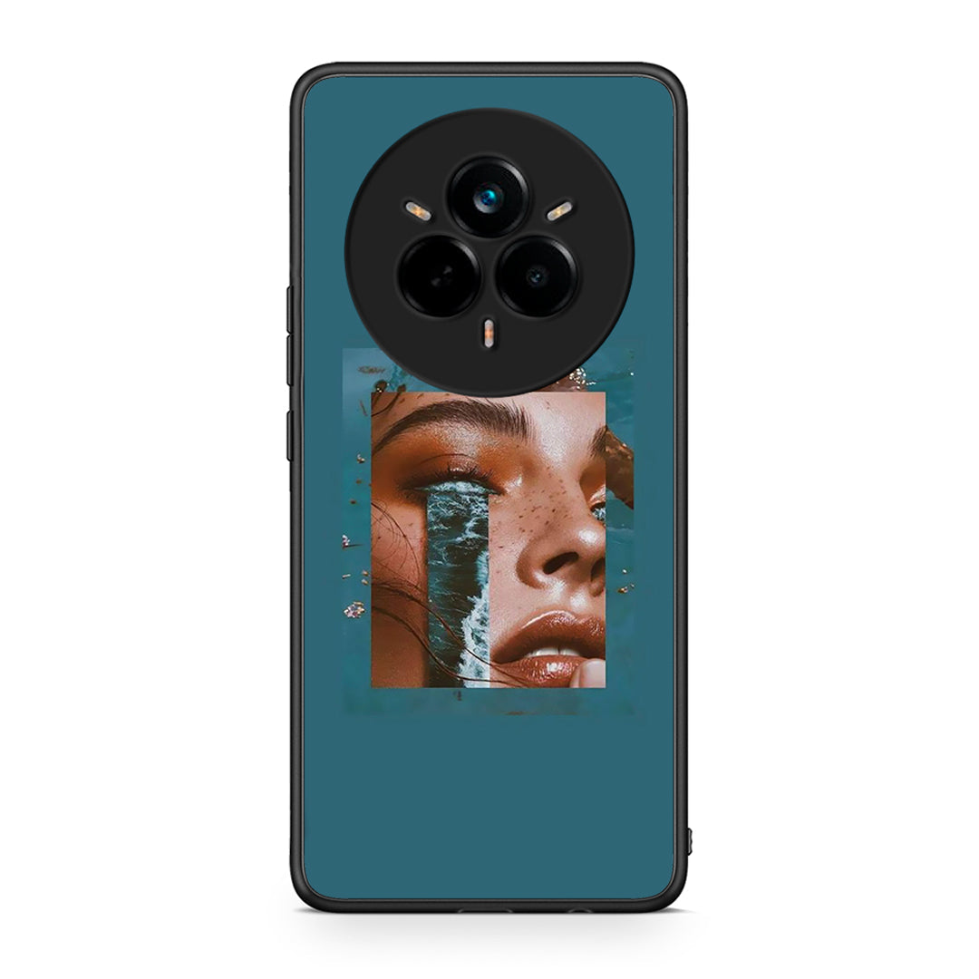 Realme 14 Pro Plus Cry An Ocean θήκη από τη Smartfits με σχέδιο στο πίσω μέρος και μαύρο περίβλημα | Smartphone case with colorful back and black bezels by Smartfits