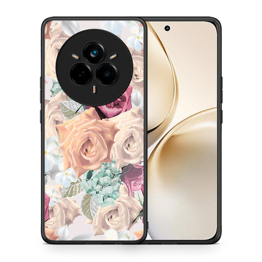 Θήκη Realme 14 Pro Plus Bouquet Floral από τη Smartfits με σχέδιο στο πίσω μέρος και μαύρο περίβλημα | Realme 14 Pro Plus Bouquet Floral case with colorful back and black bezels