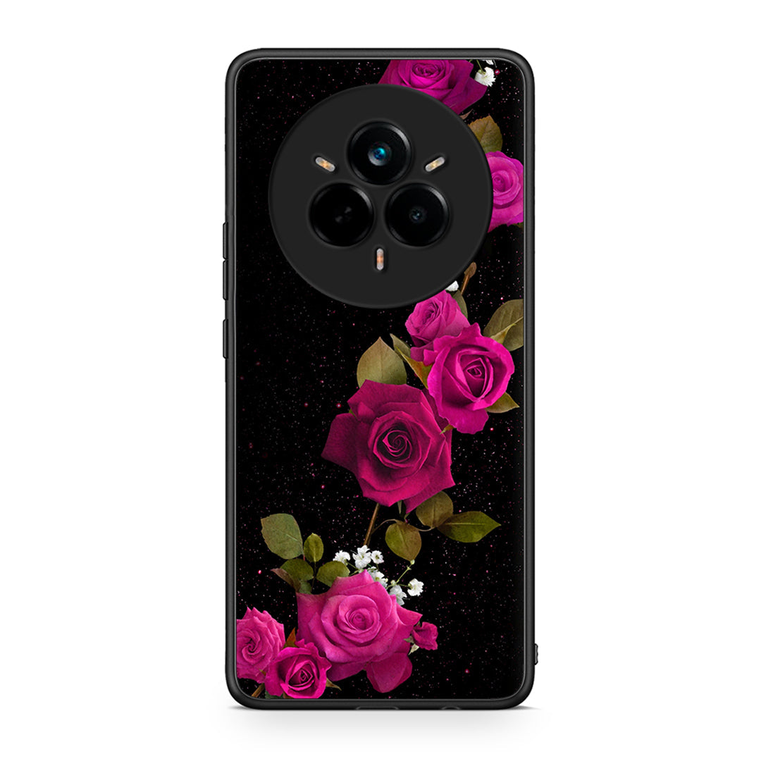 4 - Realme 14 Pro Plus Red Roses Flower case, cover, bumper