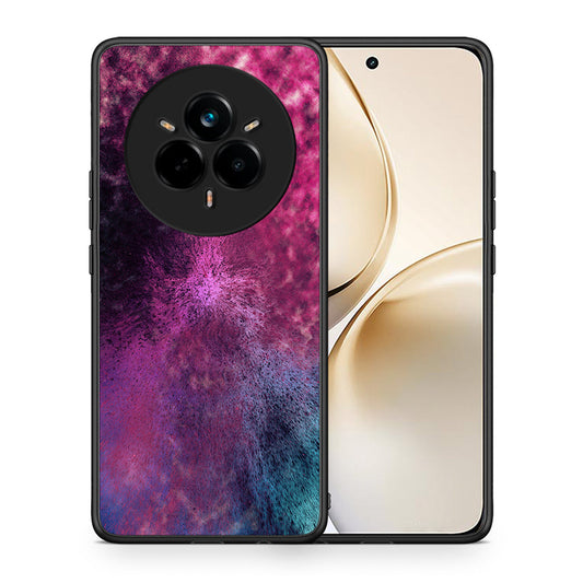 Θήκη Realme 14 Pro Plus Aurora Galaxy από τη Smartfits με σχέδιο στο πίσω μέρος και μαύρο περίβλημα | Realme 14 Pro Plus Aurora Galaxy case with colorful back and black bezels