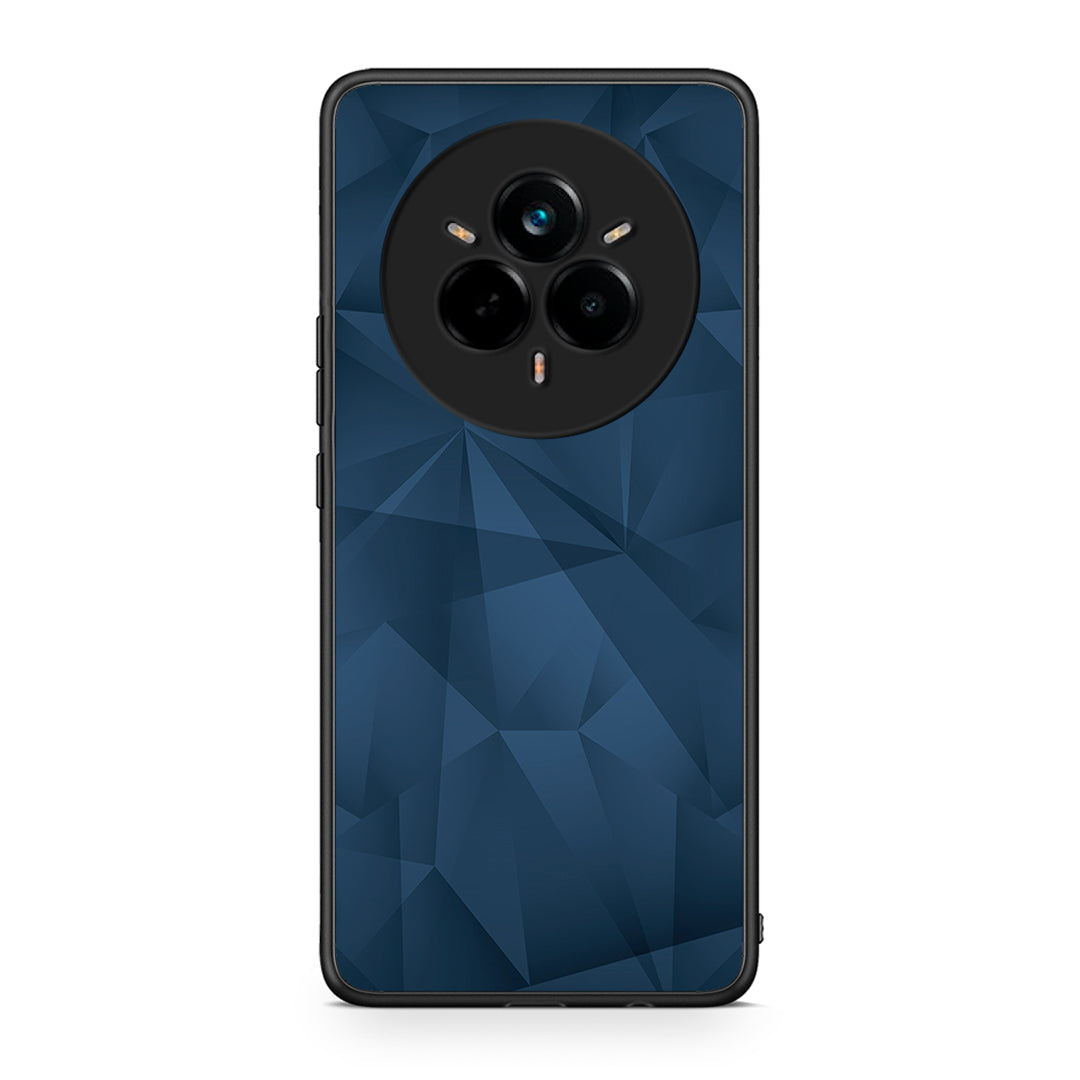39 - Realme 14 Pro Plus Blue Abstract Geometric case, cover, bumper