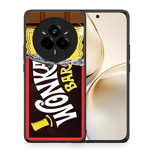 Θήκη Realme 14 Pro Plus Golden Ticket από τη Smartfits με σχέδιο στο πίσω μέρος και μαύρο περίβλημα | Realme 14 Pro Plus Golden Ticket case with colorful back and black bezels