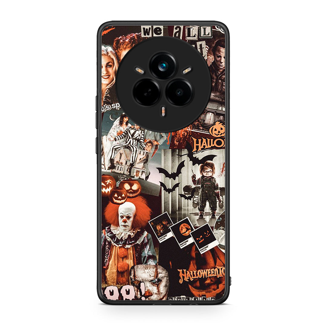 Realme 14 Pro Plus Halloween Spooky Season Θήκη από τη Smartfits με σχέδιο στο πίσω μέρος και μαύρο περίβλημα | Smartphone case with colorful back and black bezels by Smartfits