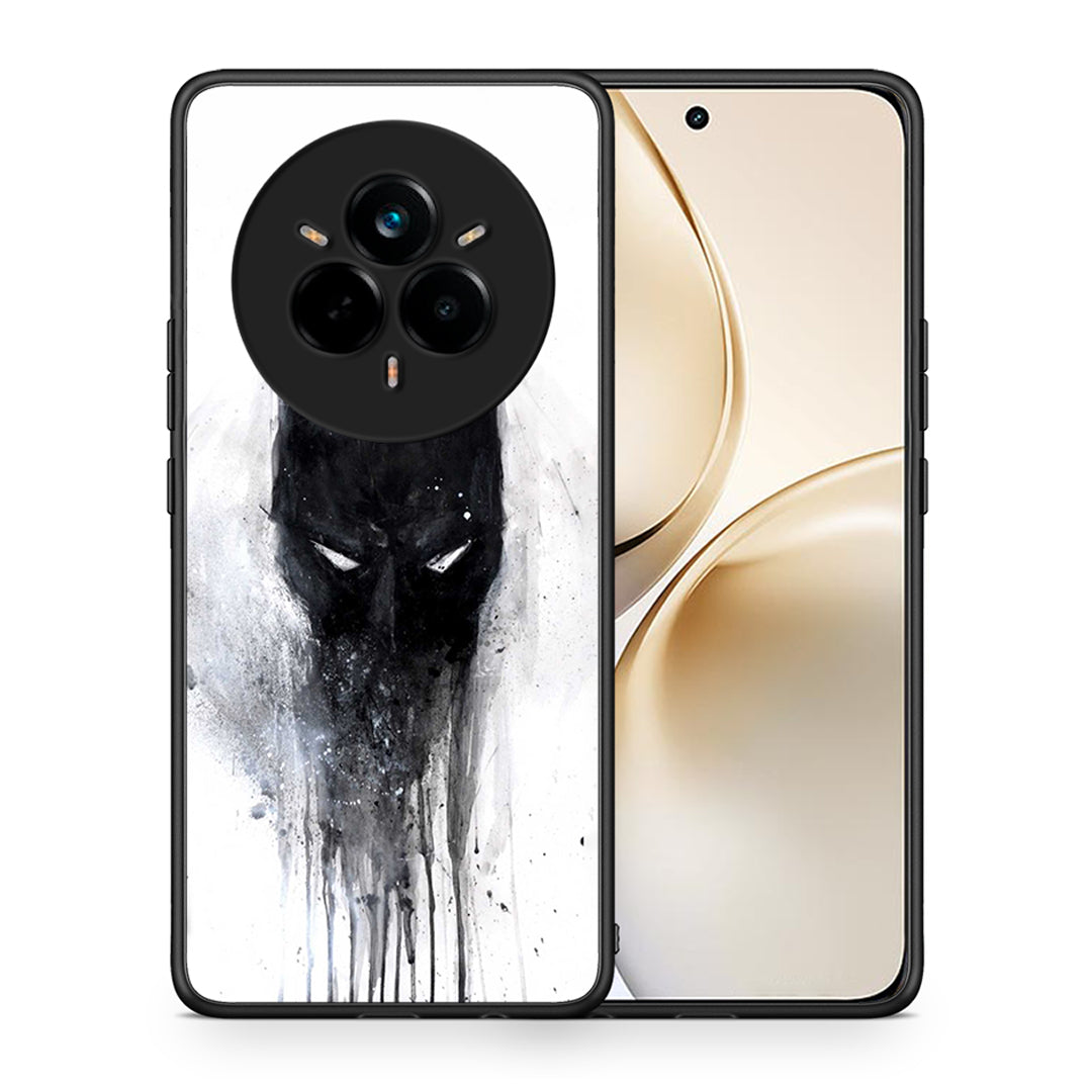 Θήκη Realme 14 Pro Plus Paint Bat Hero από τη Smartfits με σχέδιο στο πίσω μέρος και μαύρο περίβλημα | Realme 14 Pro Plus Paint Bat Hero case with colorful back and black bezels