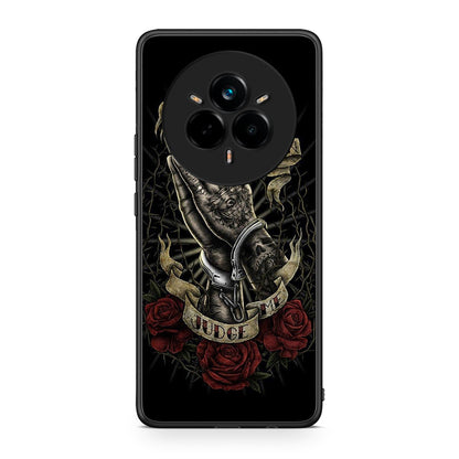 Realme 14 Pro Plus Judge By God θήκη από τη Smartfits με σχέδιο στο πίσω μέρος και μαύρο περίβλημα | Smartphone case with colorful back and black bezels by Smartfits