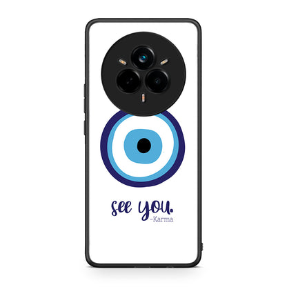 Realme 14 Pro Plus Karma Says θήκη από τη Smartfits με σχέδιο στο πίσω μέρος και μαύρο περίβλημα | Smartphone case with colorful back and black bezels by Smartfits