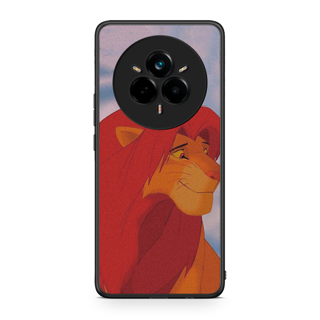 Realme 14 Pro Plus Lion Love 1 Θήκη Αγίου Βαλεντίνου από τη Smartfits με σχέδιο στο πίσω μέρος και μαύρο περίβλημα | Smartphone case with colorful back and black bezels by Smartfits