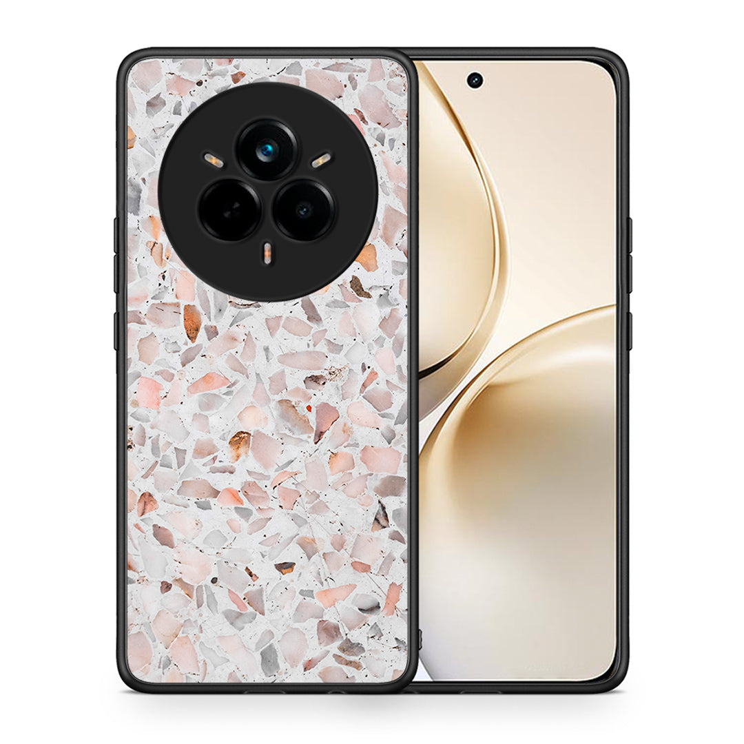 Θήκη Realme 14 Pro Plus Marble Terrazzo από τη Smartfits με σχέδιο στο πίσω μέρος και μαύρο περίβλημα | Realme 14 Pro Plus Marble Terrazzo case with colorful back and black bezels