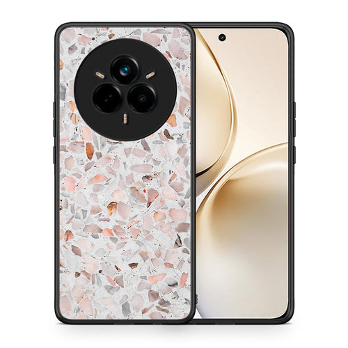 Θήκη Realme 14 Pro Plus Marble Terrazzo από τη Smartfits με σχέδιο στο πίσω μέρος και μαύρο περίβλημα | Realme 14 Pro Plus Marble Terrazzo case with colorful back and black bezels