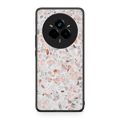 Realme 14 Pro Plus Marble Terrazzo θήκη από τη Smartfits με σχέδιο στο πίσω μέρος και μαύρο περίβλημα | Smartphone case with colorful back and black bezels by Smartfits