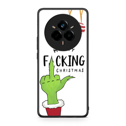 Realme 14 Pro Plus Merry F Xmas θήκη από τη Smartfits με σχέδιο στο πίσω μέρος και μαύρο περίβλημα | Smartphone case with colorful back and black bezels by Smartfits