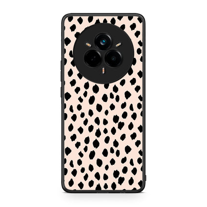 Realme 14 Pro Plus New Polka Dots θήκη από τη Smartfits με σχέδιο στο πίσω μέρος και μαύρο περίβλημα | Smartphone case with colorful back and black bezels by Smartfits