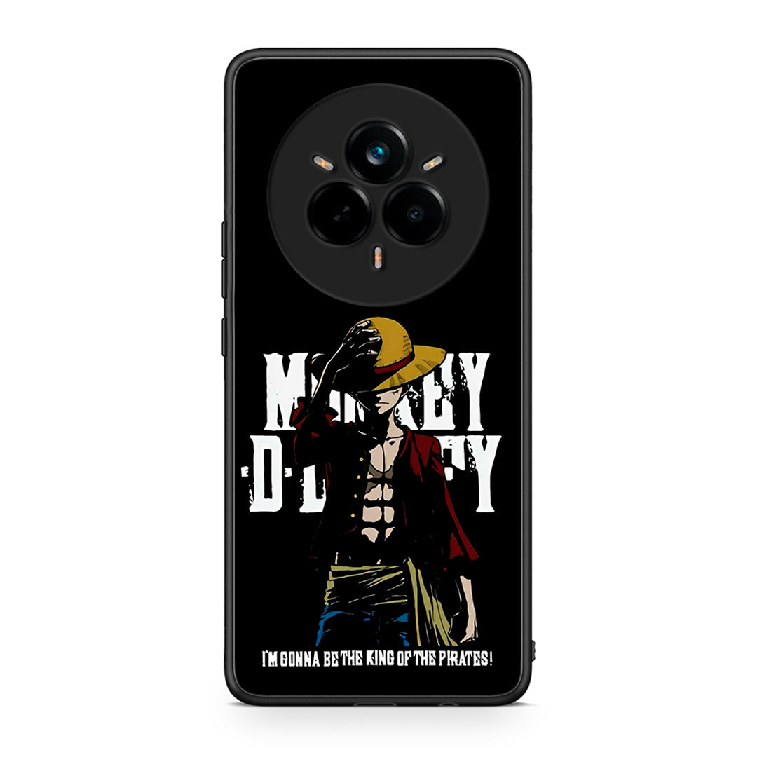 Realme 14 Pro Plus Pirate King θήκη από τη Smartfits με σχέδιο στο πίσω μέρος και μαύρο περίβλημα | Smartphone case with colorful back and black bezels by Smartfits