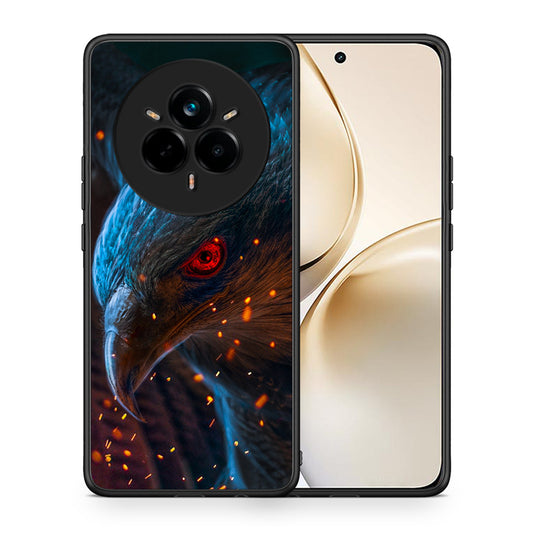 Θήκη Realme 14 Pro Plus Eagle PopArt από τη Smartfits με σχέδιο στο πίσω μέρος και μαύρο περίβλημα | Realme 14 Pro Plus Eagle PopArt case with colorful back and black bezels