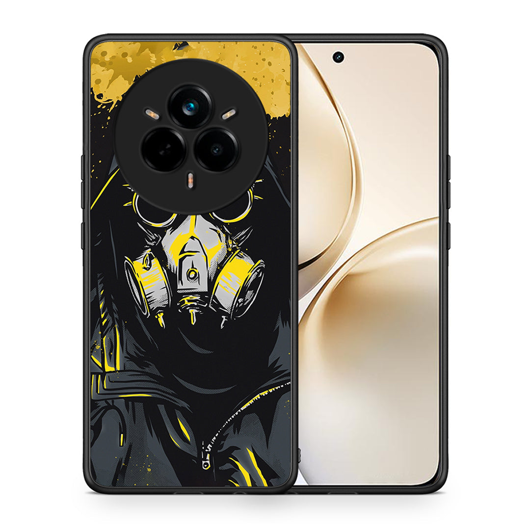 Θήκη Realme 14 Pro Plus Mask PopArt από τη Smartfits με σχέδιο στο πίσω μέρος και μαύρο περίβλημα | Realme 14 Pro Plus Mask PopArt case with colorful back and black bezels
