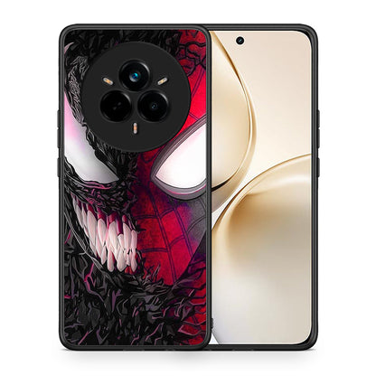 Θήκη Realme 14 Pro Plus SpiderVenom PopArt από τη Smartfits με σχέδιο στο πίσω μέρος και μαύρο περίβλημα | Realme 14 Pro Plus SpiderVenom PopArt case with colorful back and black bezels