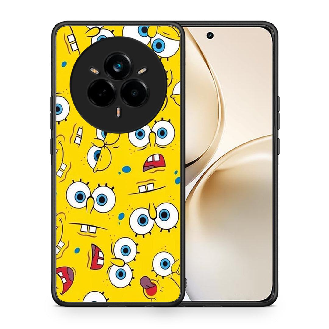 Θήκη Realme 14 Pro Plus Sponge PopArt από τη Smartfits με σχέδιο στο πίσω μέρος και μαύρο περίβλημα | Realme 14 Pro Plus Sponge PopArt case with colorful back and black bezels