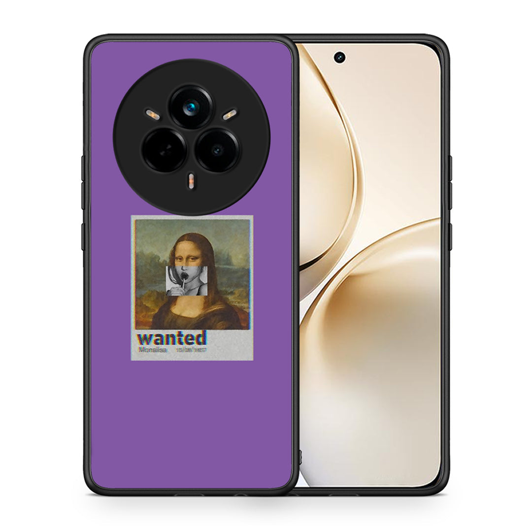Θήκη Realme 14 Pro Plus Monalisa Popart από τη Smartfits με σχέδιο στο πίσω μέρος και μαύρο περίβλημα | Realme 14 Pro Plus Monalisa Popart case with colorful back and black bezels
