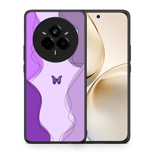 Purple Mariposa - Realme 14 Pro Plus θήκη