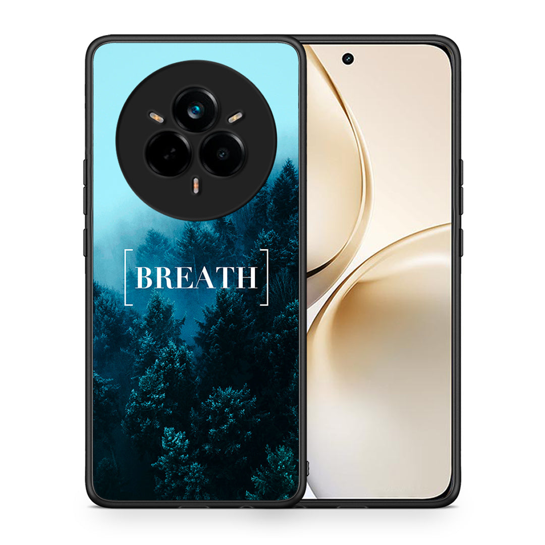 Θήκη Realme 14 Pro Plus Breath Quote από τη Smartfits με σχέδιο στο πίσω μέρος και μαύρο περίβλημα | Realme 14 Pro Plus Breath Quote case with colorful back and black bezels