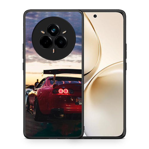 Θήκη Realme 14 Pro Plus Racing Supra από τη Smartfits με σχέδιο στο πίσω μέρος και μαύρο περίβλημα | Realme 14 Pro Plus Racing Supra case with colorful back and black bezels