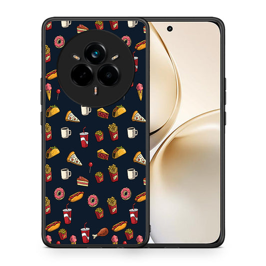 Θήκη Realme 14 Pro Plus Hungry Random από τη Smartfits με σχέδιο στο πίσω μέρος και μαύρο περίβλημα | Realme 14 Pro Plus Hungry Random case with colorful back and black bezels