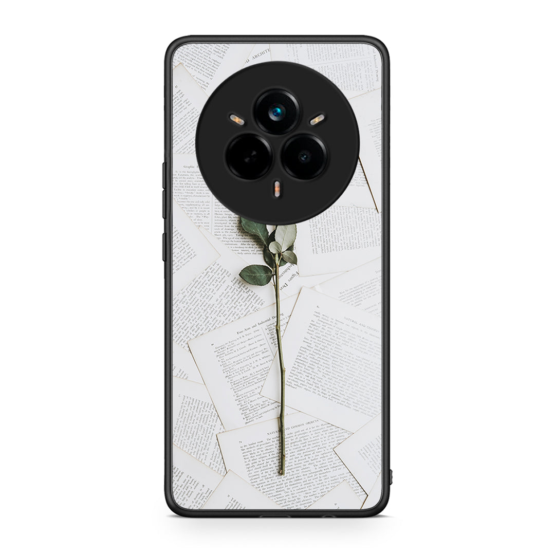 Realme 14 Pro Plus Red Rose θήκη από τη Smartfits με σχέδιο στο πίσω μέρος και μαύρο περίβλημα | Smartphone case with colorful back and black bezels by Smartfits