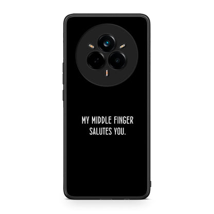 Realme 14 Pro Plus Salute θήκη από τη Smartfits με σχέδιο στο πίσω μέρος και μαύρο περίβλημα | Smartphone case with colorful back and black bezels by Smartfits