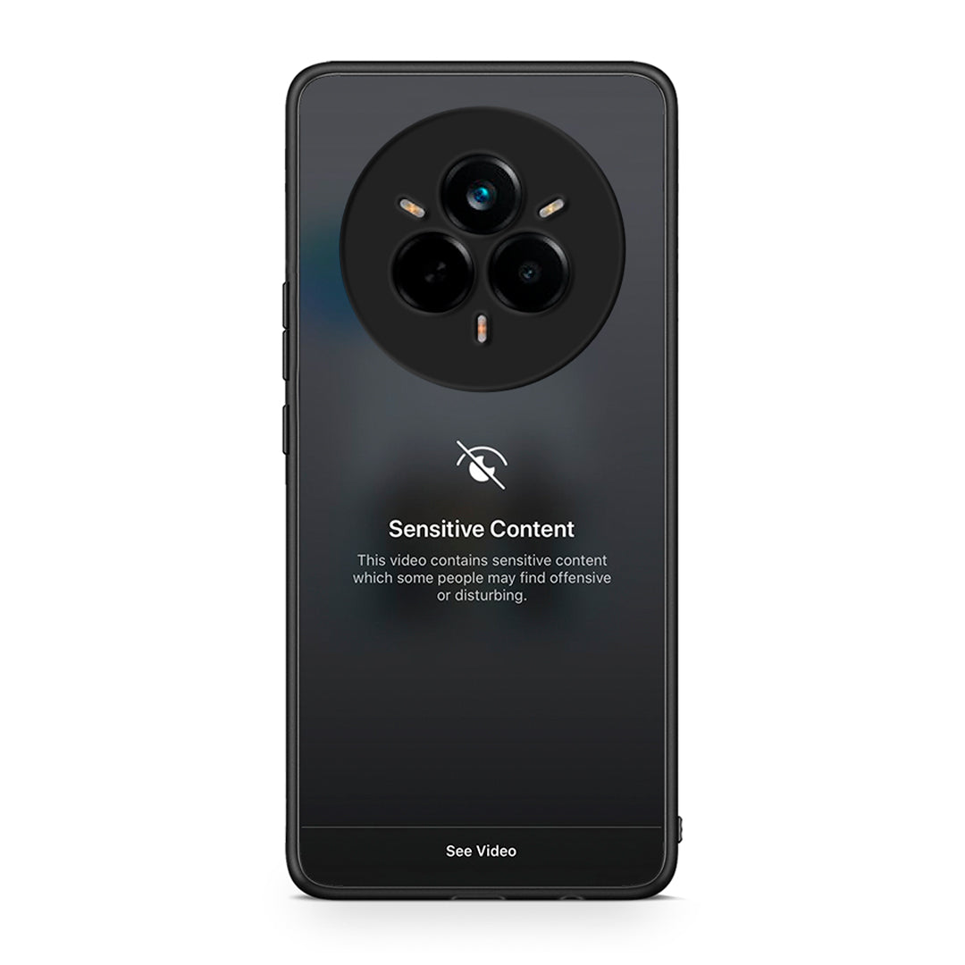 Realme 14 Pro Plus Sensitive Content θήκη από τη Smartfits με σχέδιο στο πίσω μέρος και μαύρο περίβλημα | Smartphone case with colorful back and black bezels by Smartfits