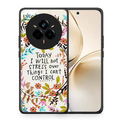 Θήκη Realme 14 Pro Plus Stress Over από τη Smartfits με σχέδιο στο πίσω μέρος και μαύρο περίβλημα | Realme 14 Pro Plus Stress Over case with colorful back and black bezels