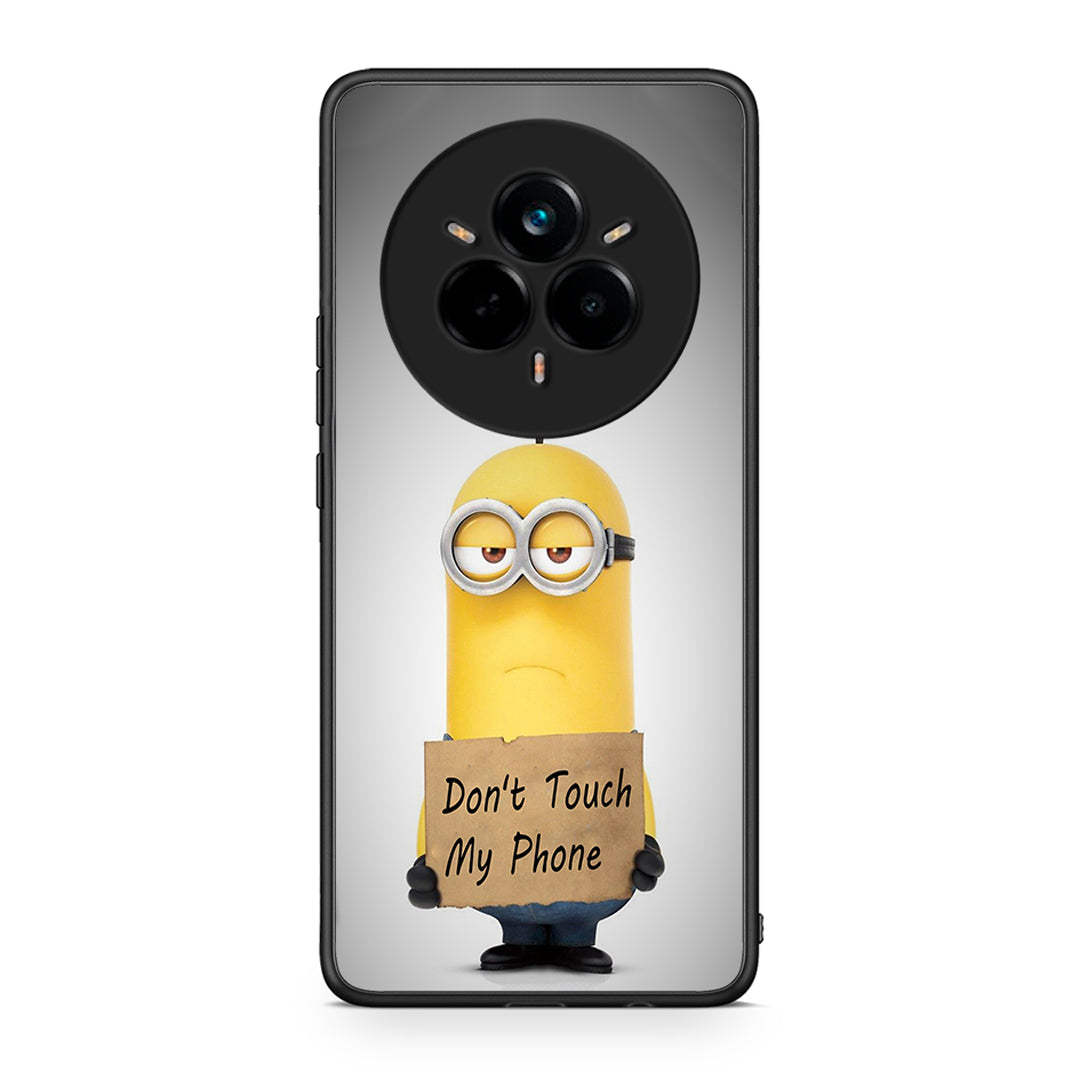 4 - Realme 14 Pro Plus Minion Text case, cover, bumper